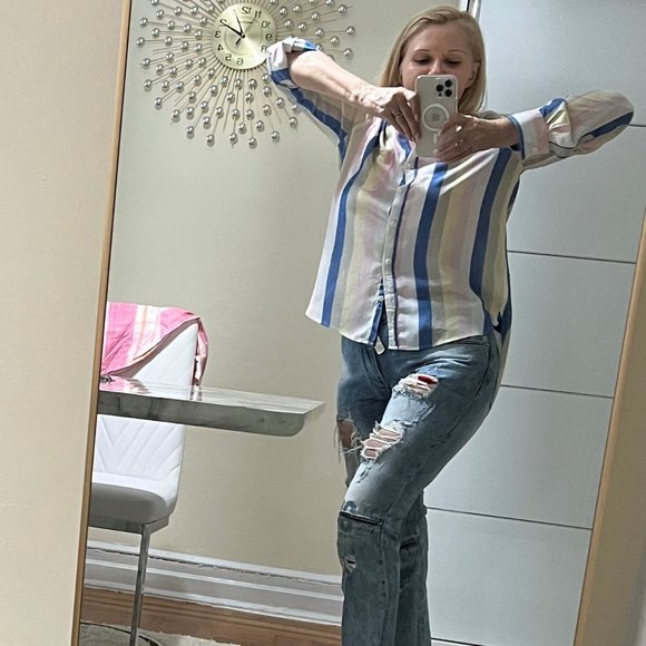 Shirt for women. Natural materials. Size M - Picture 6 of 9